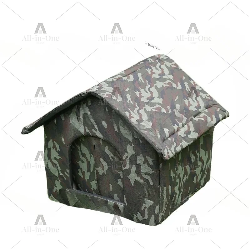 野良猫の巣箱-屋外猫用-雨よけ・防寒-完全密閉型-冬用暖かい室内用小屋-冬用万能