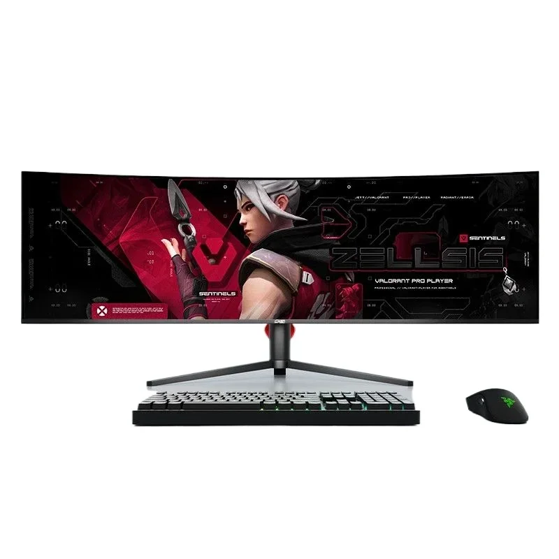 49-Inch 5K144HZ hairtail screen curved NanoIPS external Apple notebook 32:9 monitor