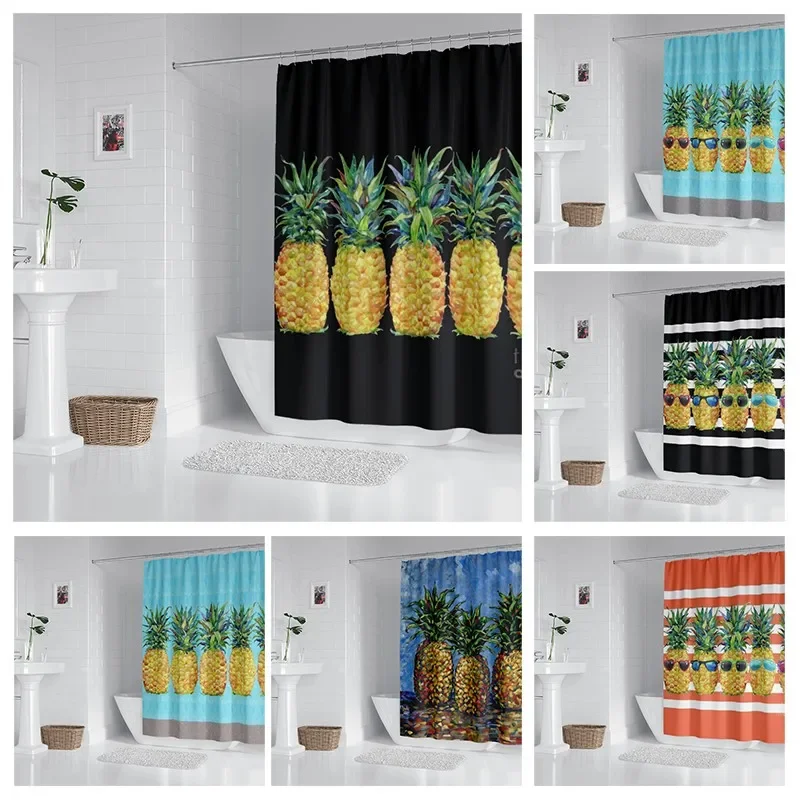 House hold waterproof fabric household shower curtain accessories shower curtain 240 * 200 home marine style shower curtain