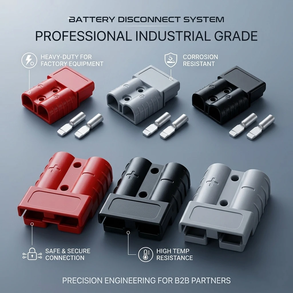 4Pcs/2Pairs 50A/120A 175A 350A  Plug Connector SB50/SB350 Battery Charging Plug  Connectors Plug High Current
