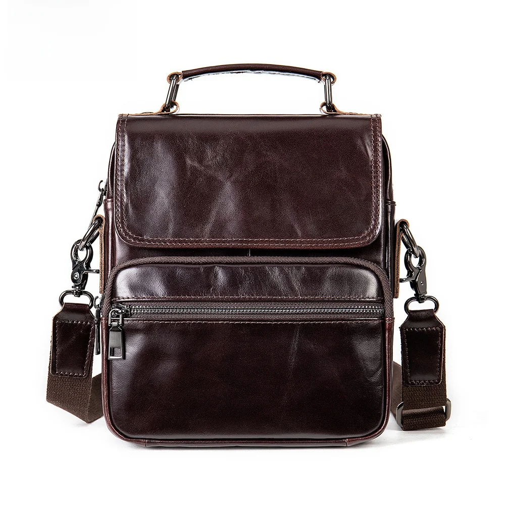

Men's Genuine Leather Crossbody Bag Vintage Top Layer Cowhide Single oulder Outdoor Bag Autumn Winter Faion Accory