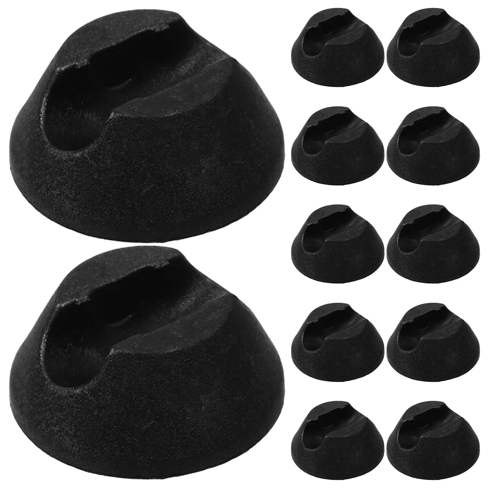 16Pcs Silicone Furniture Leg Protectors Chair Table Stool Bed Floor Protectors Non-Slip Quiet Sliders for Hardwood Laminate