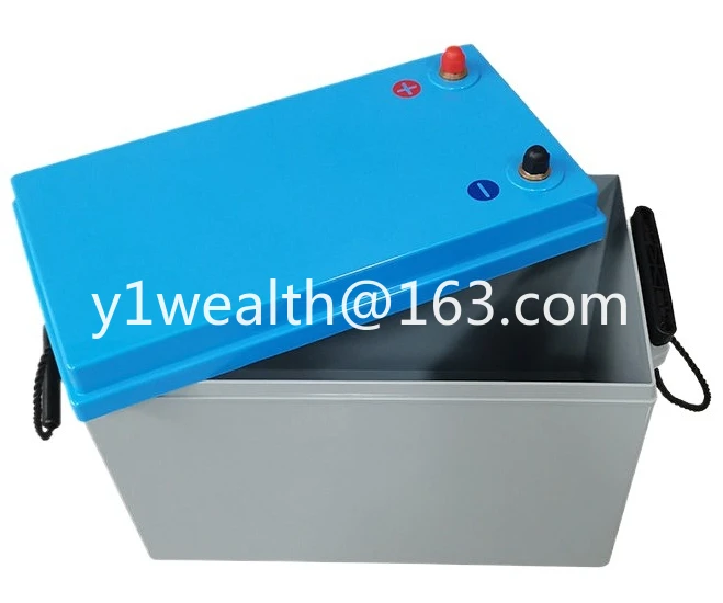 ES12-180AH sodium-ion/lithium iron phosphate battery abs plastic waterproof housing - injection molded, one-piece construction