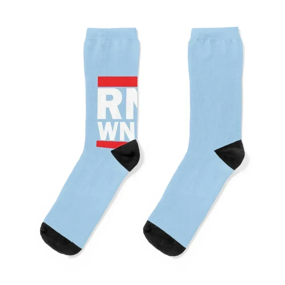 

RNR WNKLR (Rainer Winkler) Essential T-Shirt Socks designer brand gym bright garter hip hop Socks Female Men's