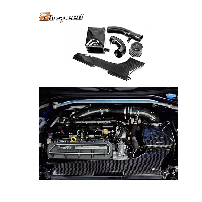 Airspeed Original Design Style 100% Dry Carbon Fiber Cold Air Intake System For AUDI RS3 TTRS 8V 2.5T