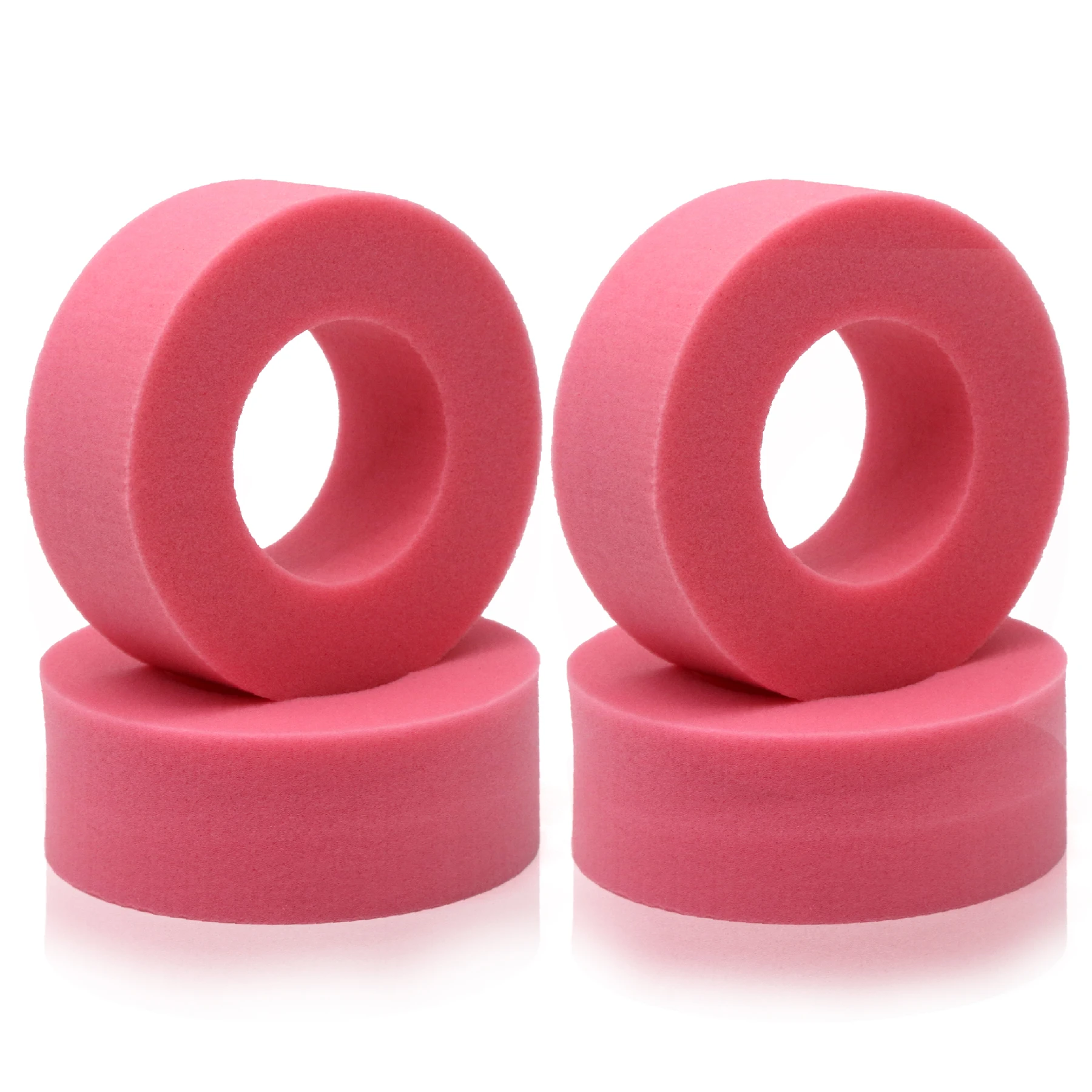 4Pcs 105mm comfortable feel Foam Fit 1.9“ 2.2” Wheel Tires for 1/10 RC Crawler Car Axial SCX10 90046 TRX4 TRX6 Redcat Gen8