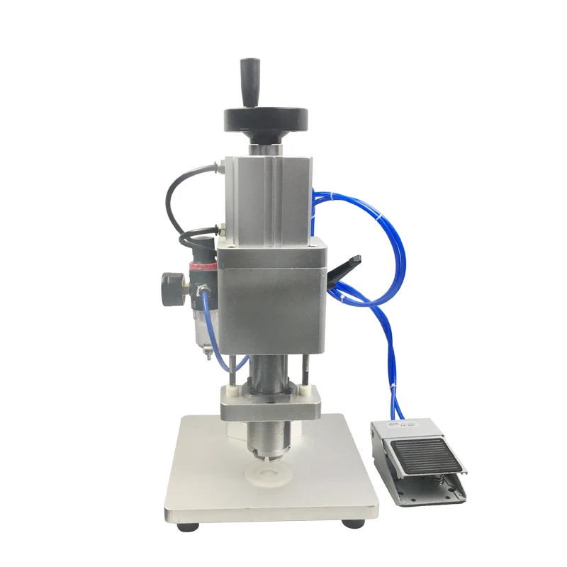 

Pneumatic bottle capping machine, oral liquid aluminum capping machine, Vial sealing machine