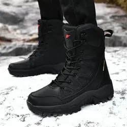 Men Boot High Top Army Boots Couple Special Forces Combat Tactical Land Combat Boots Mountaineering Shoes Women Bota Masculina