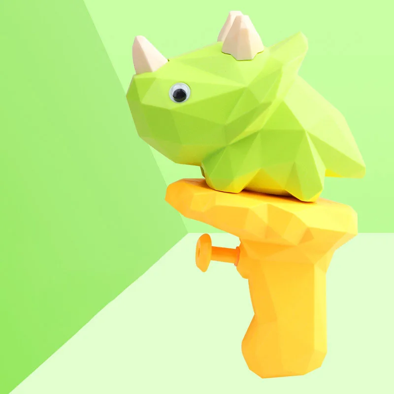 Cartoon Kinderen Dinosaurus Waterpistool Strijd Zomer Water Spelen Speelgoed Cadeau Item Kleine Waterpistool Baby Speelgoed Kawayi Zwembad Speelgoed