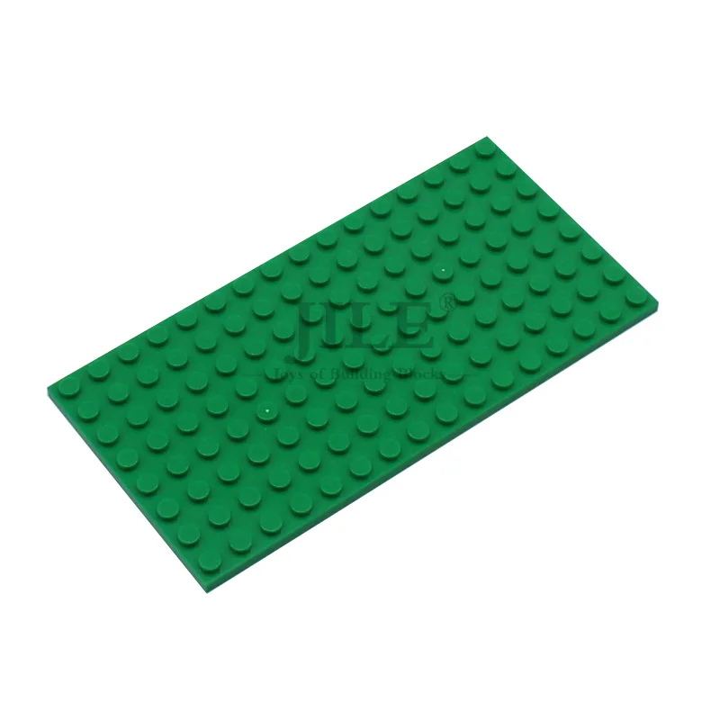10 Stück Moc Kleine Grundplatte 8x16 92438 DIY Kreative Erleuchten Bausteine Bricks Kompatibel mit Baut Partikel zusammen