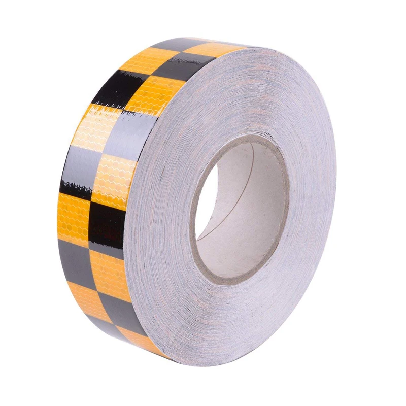 5cmx50m/Roll Adhesive Reflective Tape Super Strong Car Sticker Safety Warning Tape