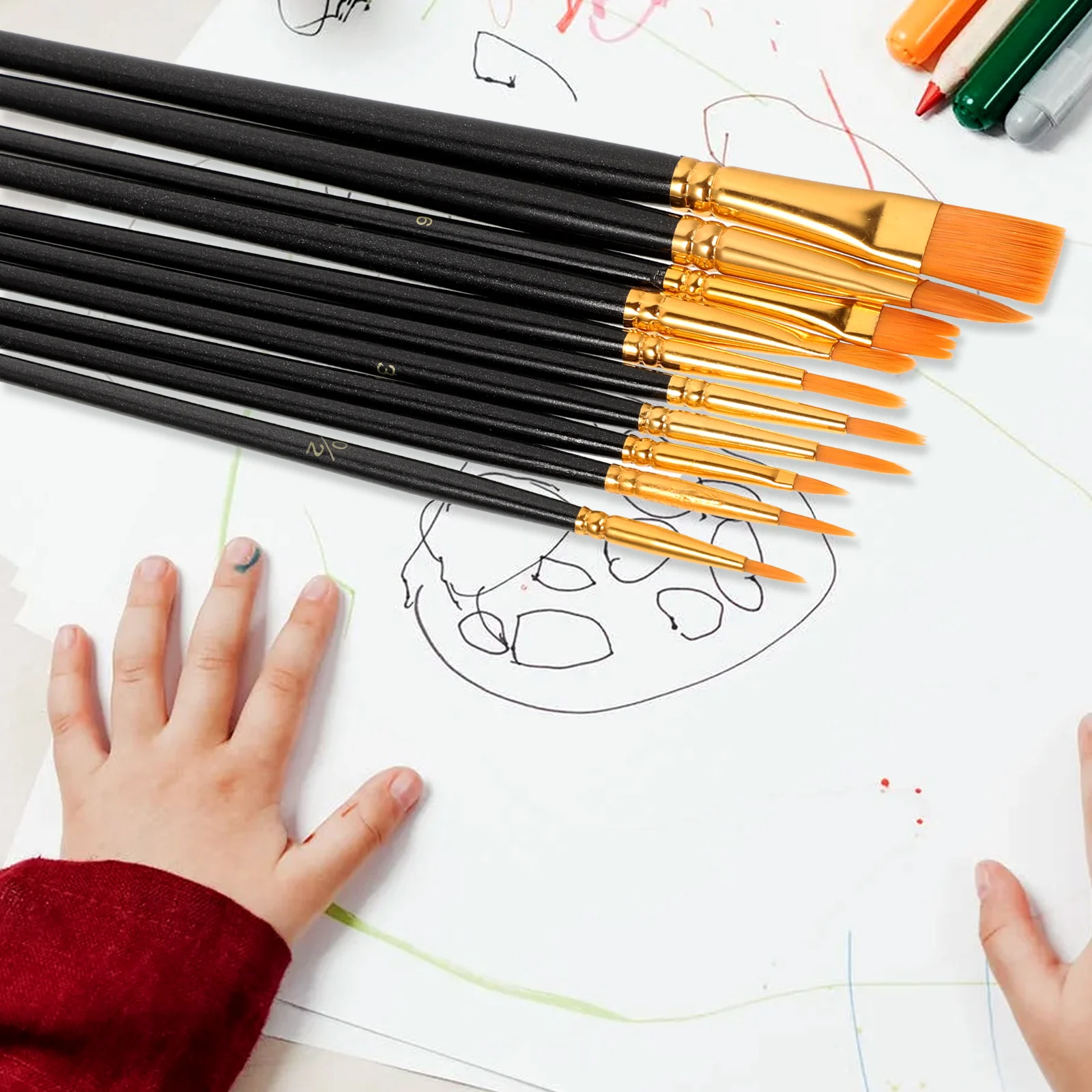 

Кисть для рисования, инструменты для рисования, искусственное масло для студентов, акрил