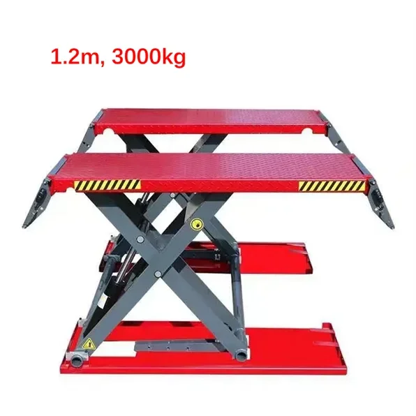 

Factory Price 1.2/1.4/1.6m 4000kg Movable Scissor Lift Portable Scissor Car Lift With CE