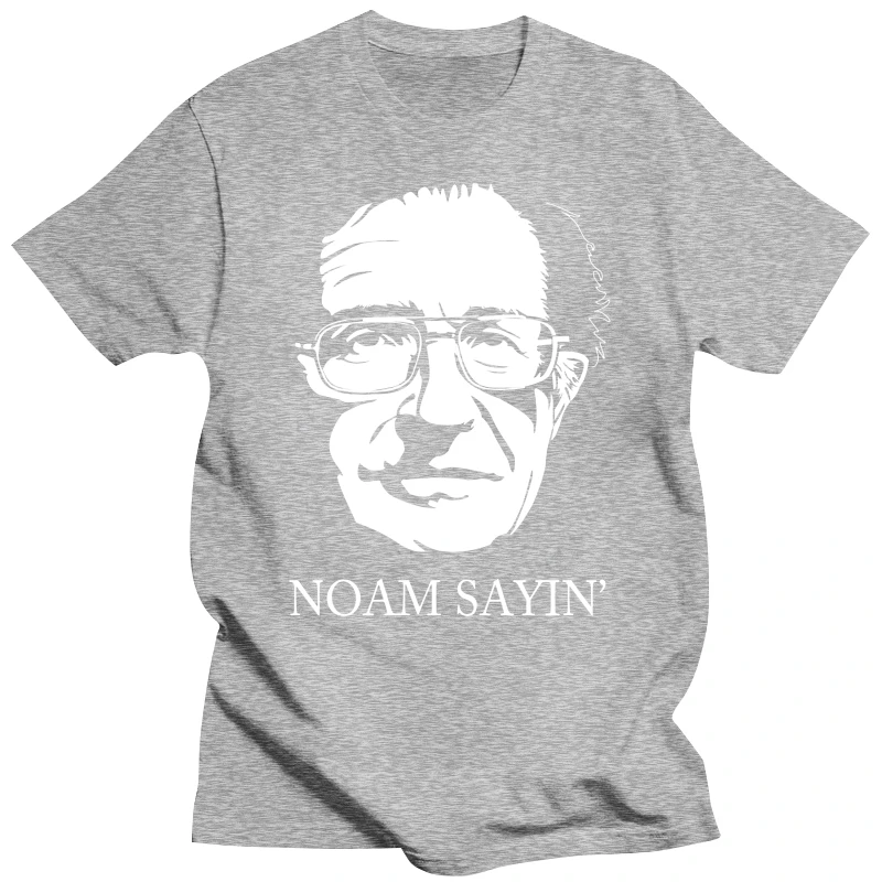 NOAM SAYIN' CHOMSKY INSPIRED- political figures Men  T-Shirt From FatCuckoo