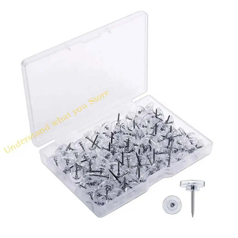 J60A Pushpin Clear Pin