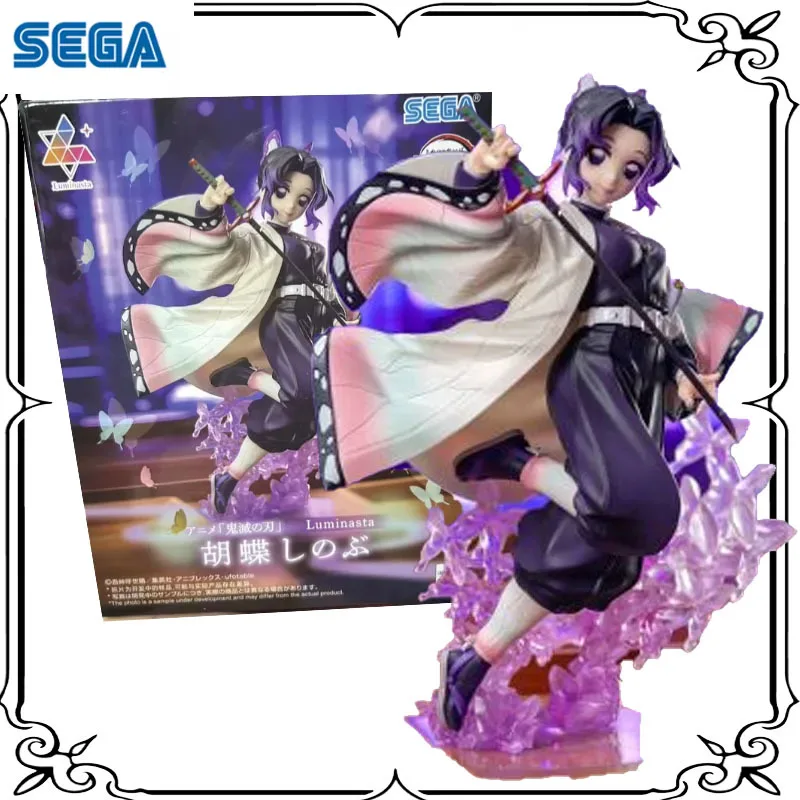 

Bandai Original Luminasta Demon Slayer Anime Action Kochou Shinobu Figures Toys for Kids Gifts