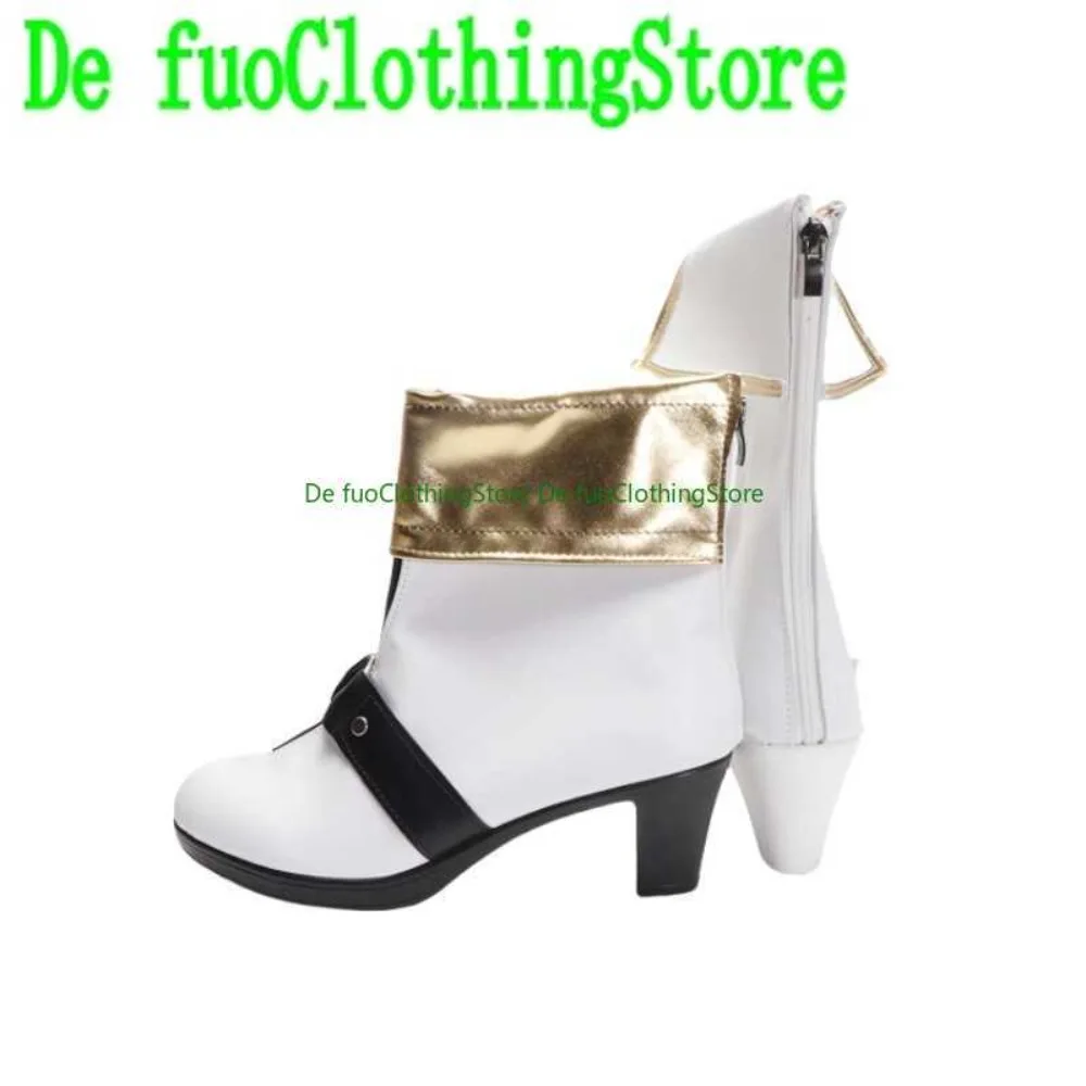 DefuoClothing 디지몬 앤제우몬 코스프레 신발 천사 캐릭터 부츠 애니메이션 게임 할로윈 의상 파티 소품 신발