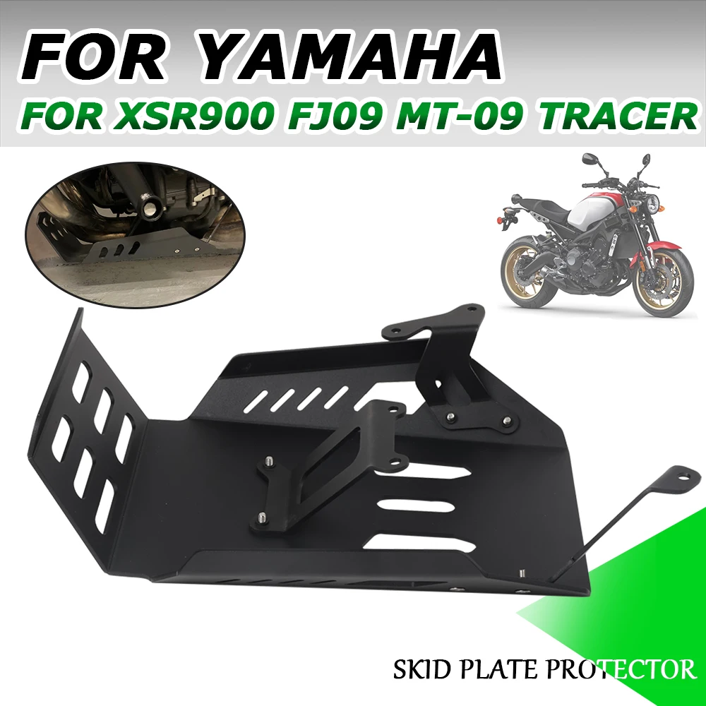 

Motorcycle Engine Base Chassis Protection Cover Skid Plate Pan Guard Protector For YAMAHA XSR 900 XSR900 MT-09 Tracer MT09 FJ-09