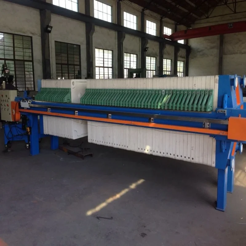 Automatic Filter Press Equipment Hydraulic Press for Polypropylene Chamber Filter Plate  ceramic mud dehydration plate and frame