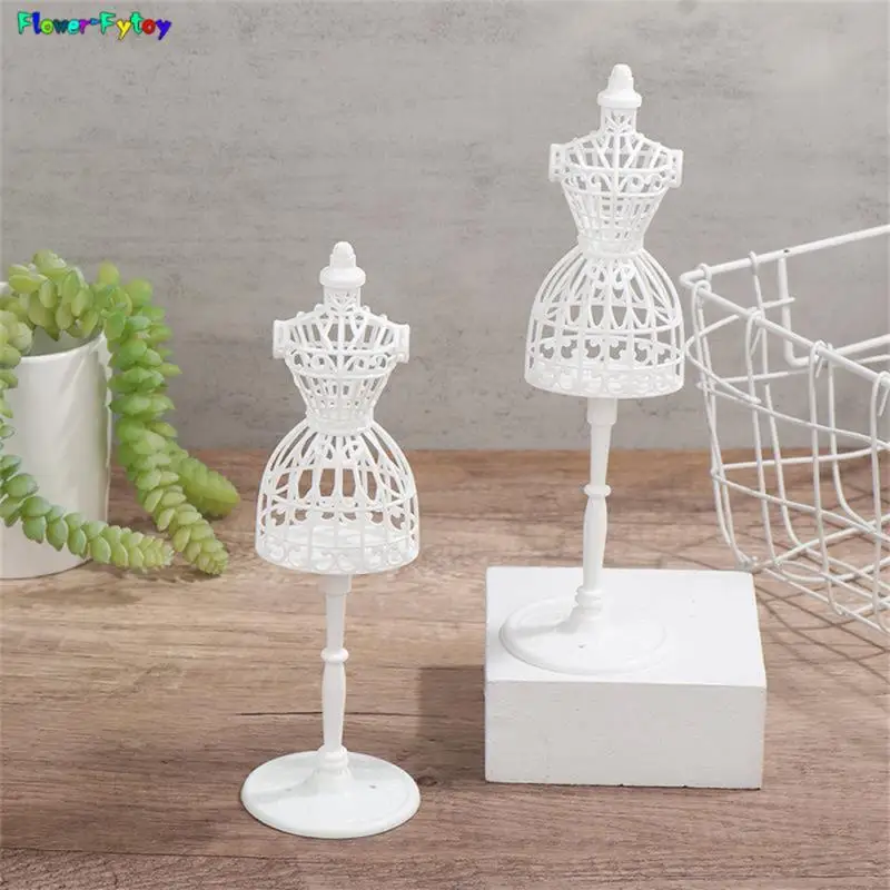 Mannequin Mini Dress Stand Form Model Creative Hollow Accessories Display Gown Miniature Maker Forms Sewing Female Body