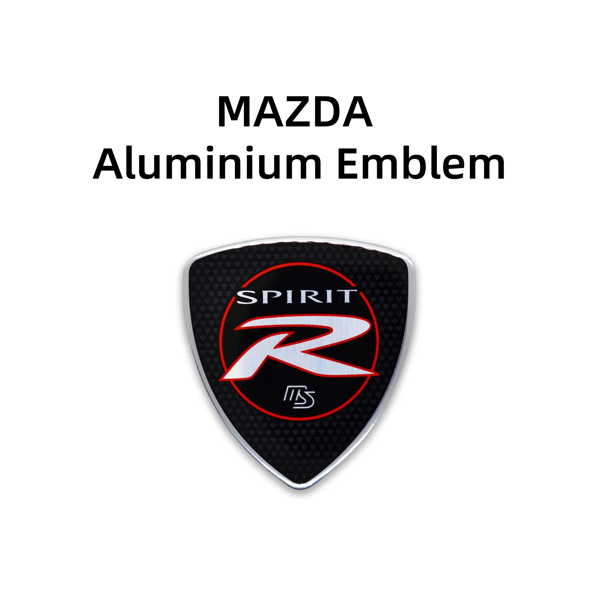Emblema de alumínio adesivo de carro estilo mazda 2,3,5,6 axela atenza CX-5 CX-7 MX-5 rx7 rx8 família protetora fsdet miata