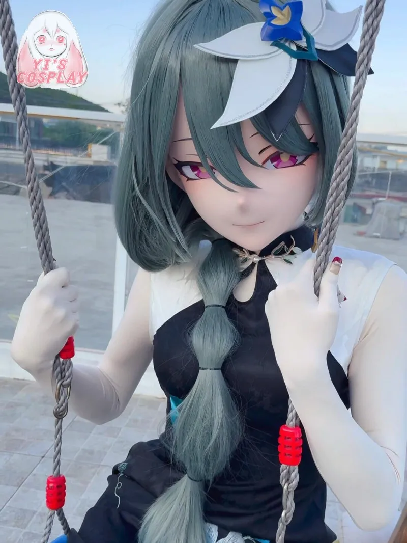 

Customized Kigurumi Head Yis cosplay Custom Furry head Cosplay Kemono Fursuit Handmade Headsets Beast Fursuit Kemono Head