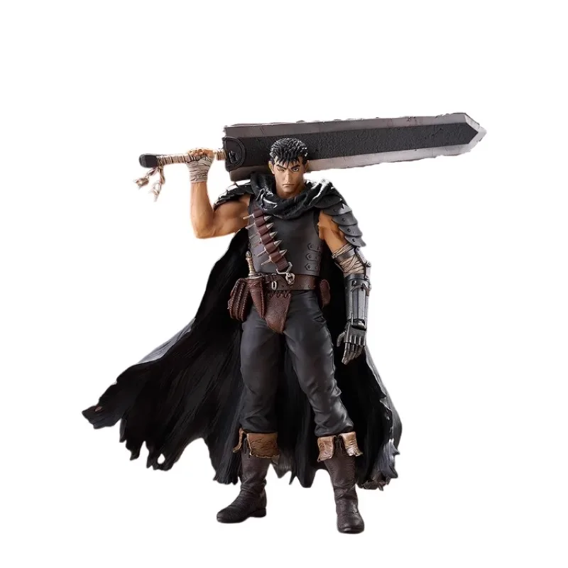 

BERSERK MaxFactory PUP Guts Black clothed swordsman L Original genuine PVC Action Figure Anime Figure Model Toys Doll Gift