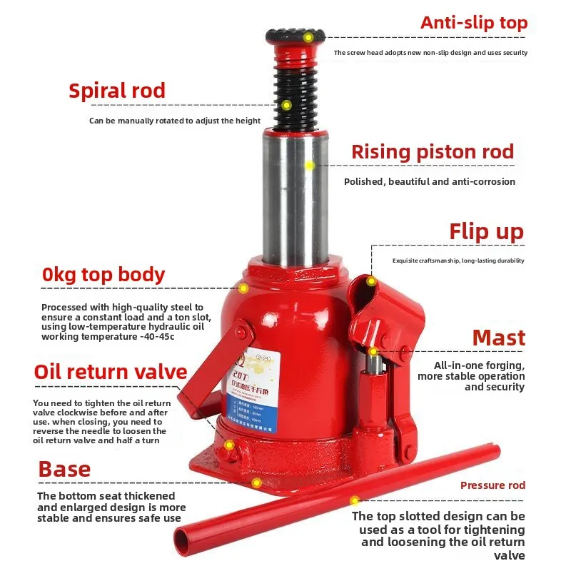 

10/16/20 T New Vertical Hydraulic Jack Is Efficient Time-saving and Labor-saving