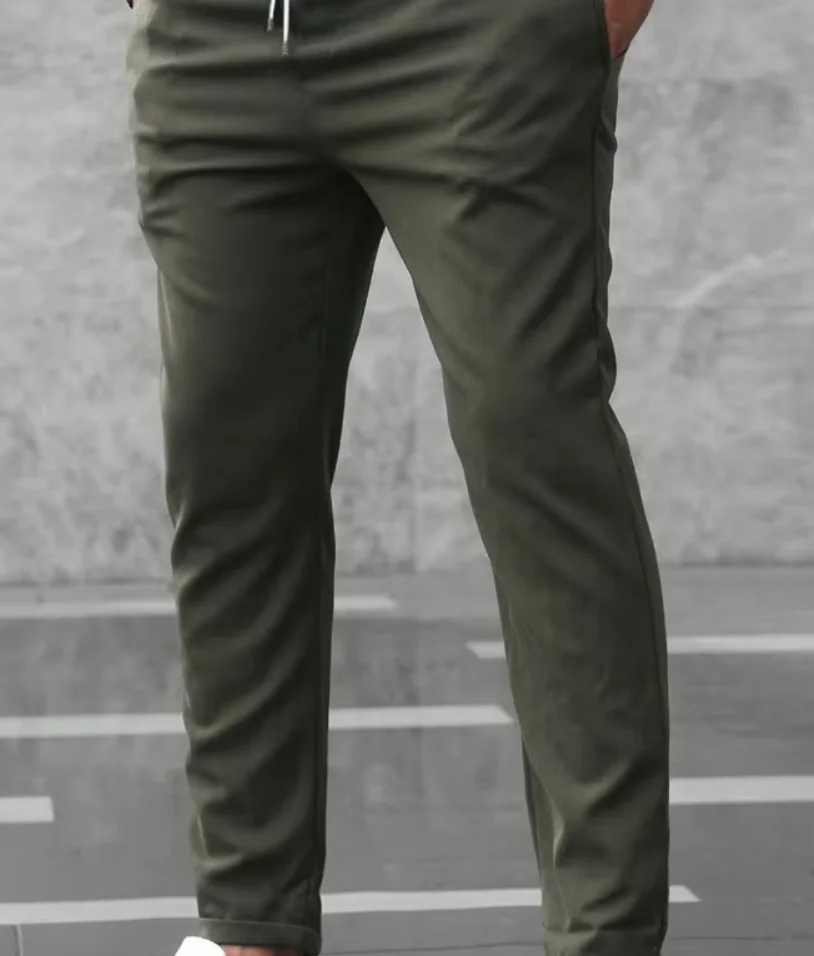 Men  Trousers  Casual Running Pants Gym Sweatpants Joggers Fashion Pencil Pants Male Clothes Streetwear