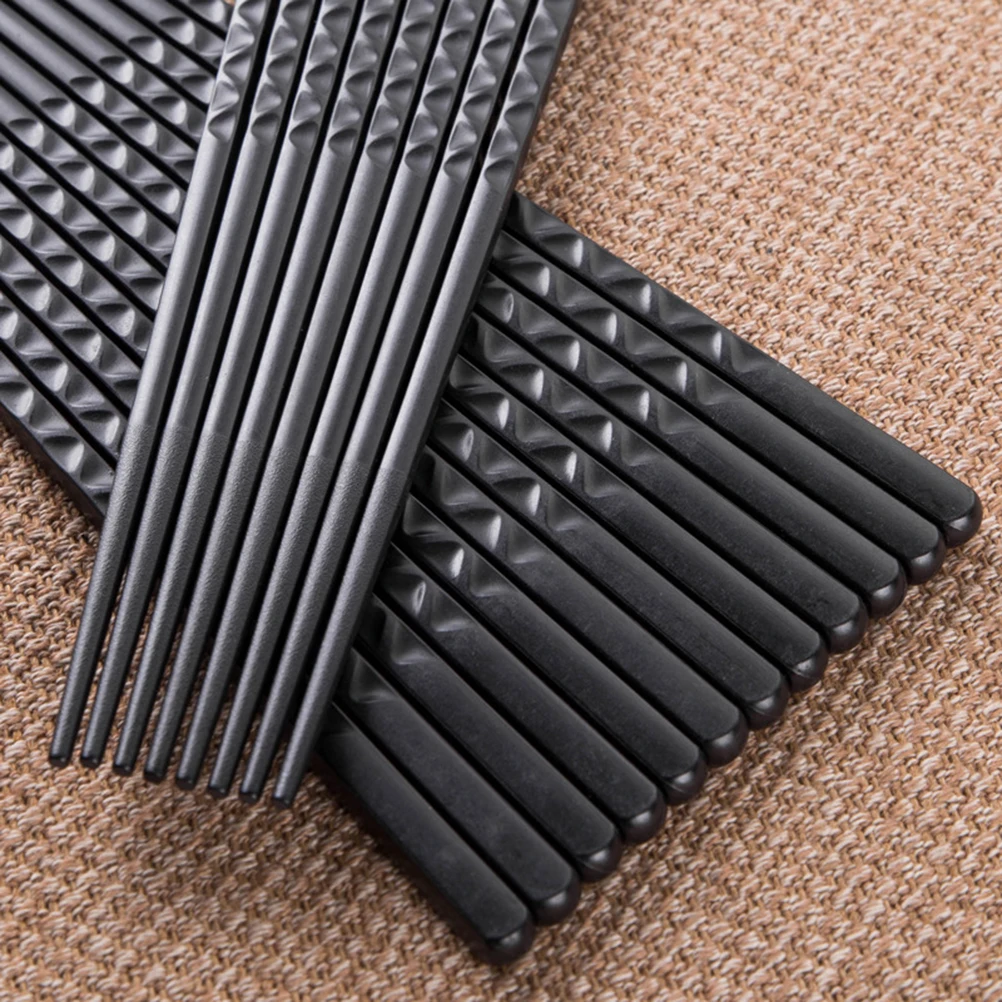 

Non- Luxury Japanese Style Chopsticks Premium Reusable Fiberglass Dining Utensils Elegant Hexagonal Design for Everyday Use
