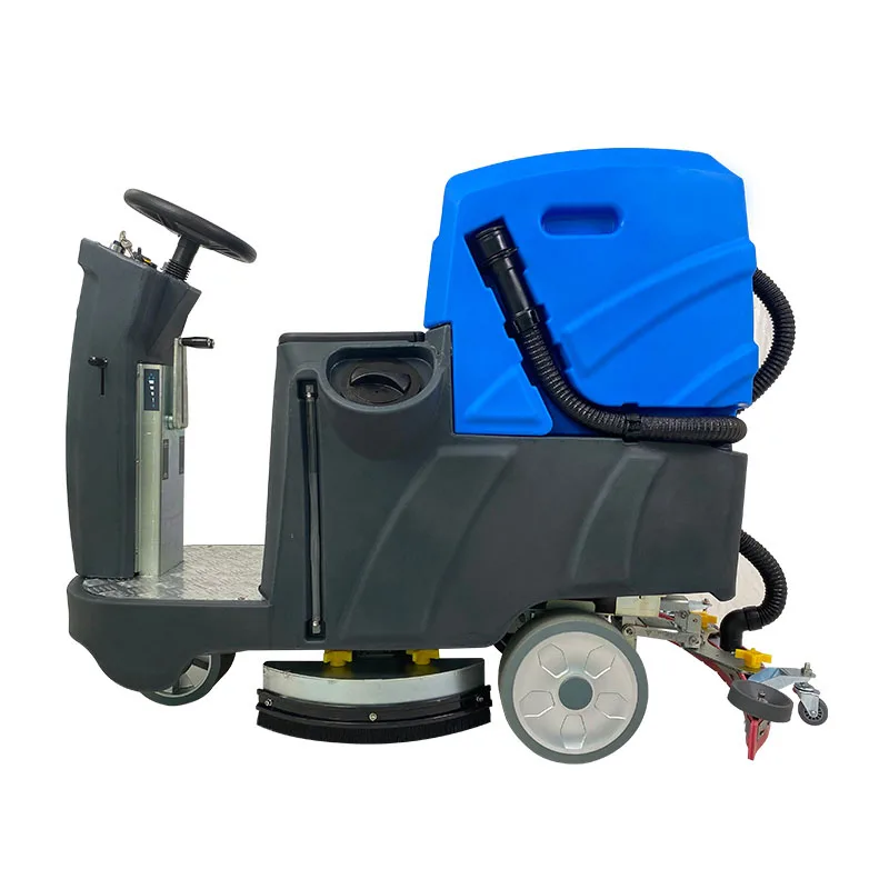 Professional Factory 21 Inch Medium Floor Scrubber Dryer A22 Cordless Li-Ion Battery Ride 24V for Shopping Malls-New