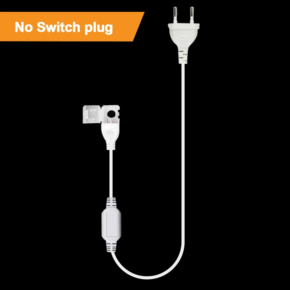 AU EU Plug Power Supply for 220V COB LED Strip Lighting Transformer with ON/OFF Button, Dimming Timer Switch Accessories Plug