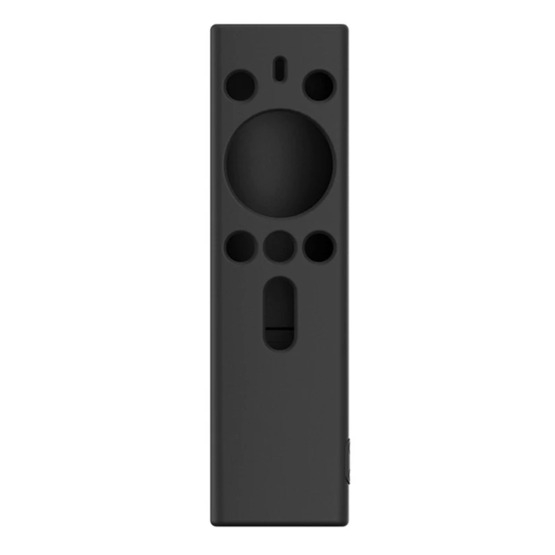 

Suitable For Rokid Station (Global Version) Remote Player Remote Control Protective Cover Silicone Black Replacement Parts 1 PCS