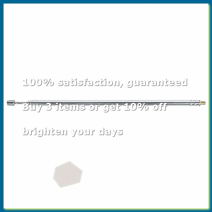 3x Telescopic Antennas 43.5cm Length 4 Sections Silver for RC Remote Controls