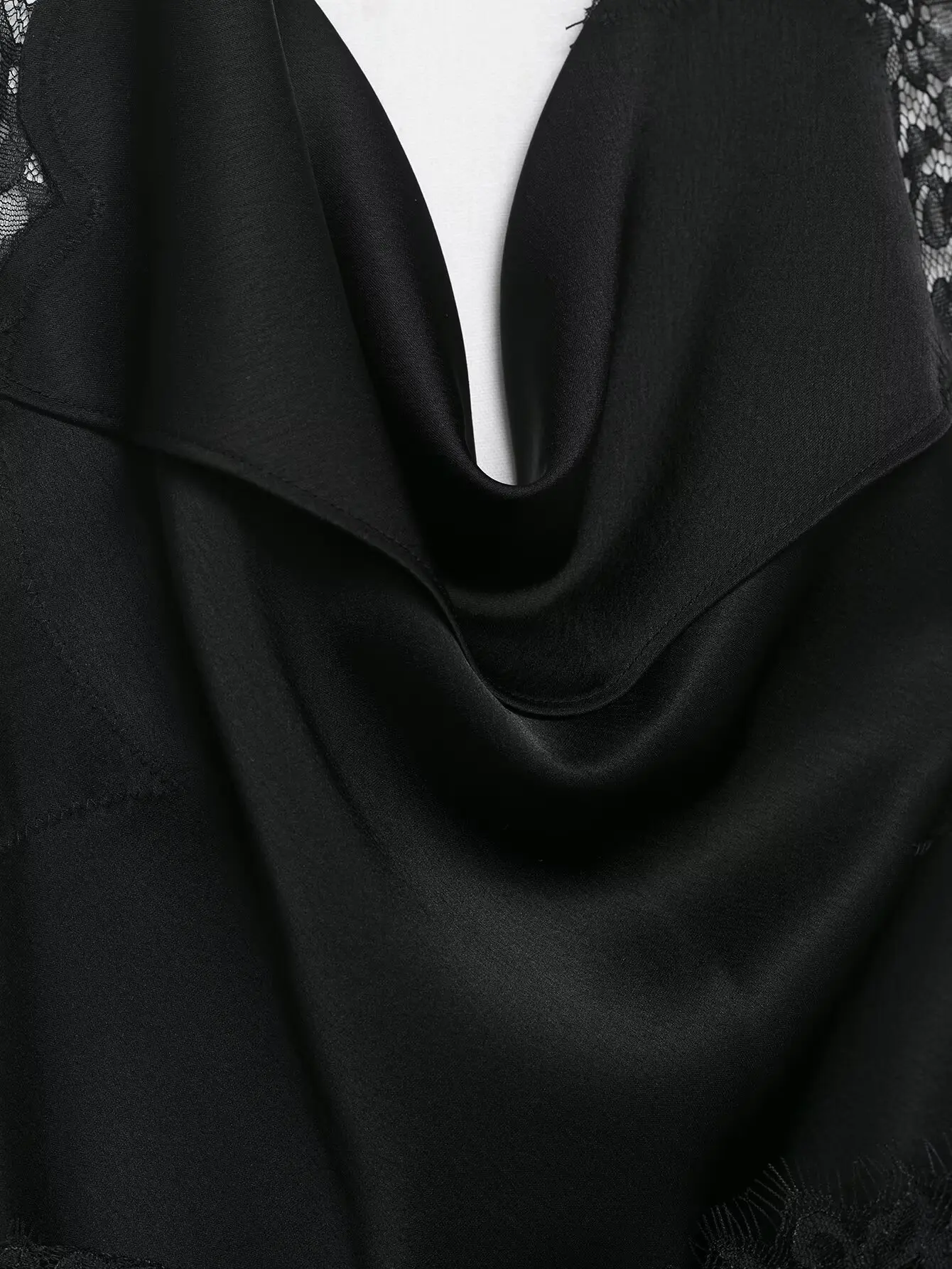 ชุดเซ็ท 2 ชิ้น เสื้อแขนกุดคอ halter แฟชั่น กระโปรงยาว แต่งลูกไม้ ผ้าพื้นสีพื้น ชุดออกงานปาร์ตี้ เซ็กซี่ หรูหรา ดีไซน์เว้าหลัง ทรงหลวม