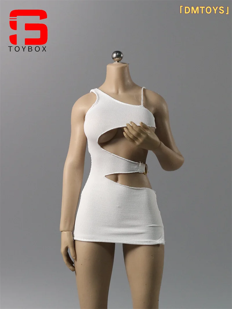 DMTOYS DF087 DF088 DF090 1/6 Strap Badeanzug Sexy Hüfte Umarmt Rock Kleidung Modell Fit 12'' Weibliche Soldat Action Figur körper