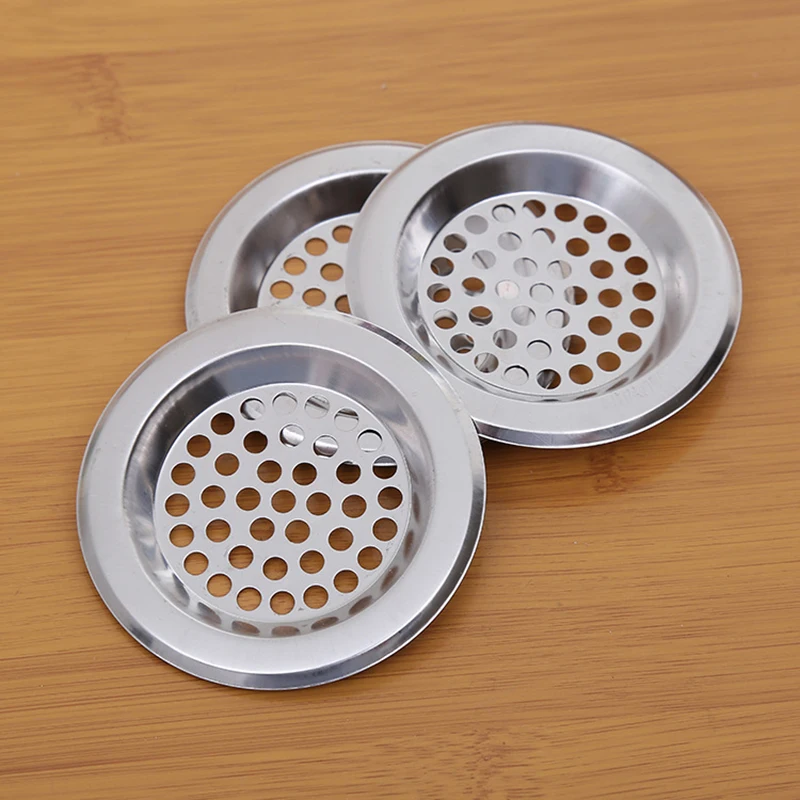 Kitchen Sink Stop Sink Strainer Filter Stainless Steel Bathtub Hair Catcher Stopper Shower Drain Hole Filter Kitchen Accessories - Image 6