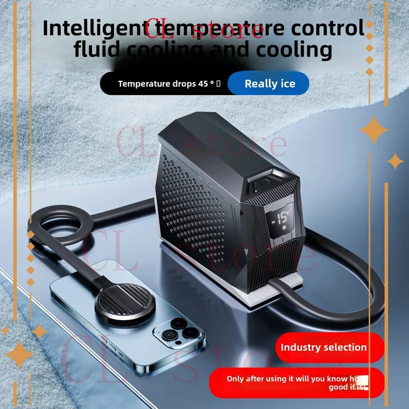 Mobile Phone Radiator, Water Cooling, Semiconductor 67W Refrigeration, Magnetic Attraction, Cooler