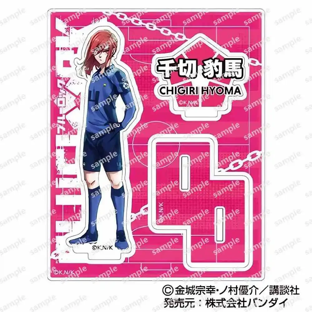 Blue Lock Anime Isagi Yoichi Acrylic Stand Bachira Meguru Chigiri Hyoma Painting Action Figure Nagi Seishiro Model Plate