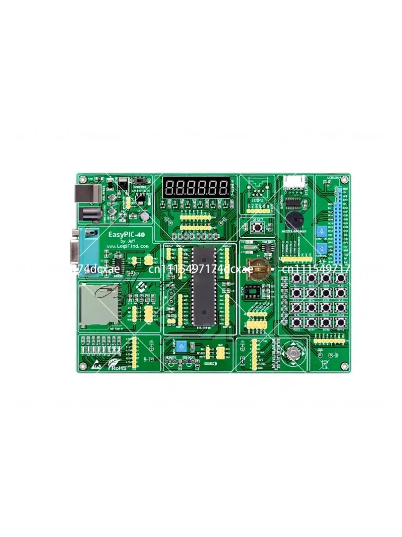 PIC16F877A 8Bit MCU Learning Board easyPIC-40 Support 40-Pin 16/18F PIC Microcontroller
