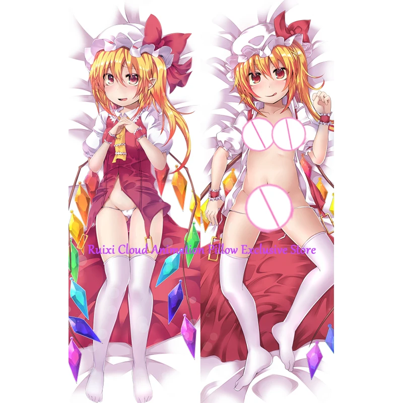 Dakimakura Anime Pillow Cover Furandōru Sukāretto Double Sided Print 2Way Cushion Bedding Gifts