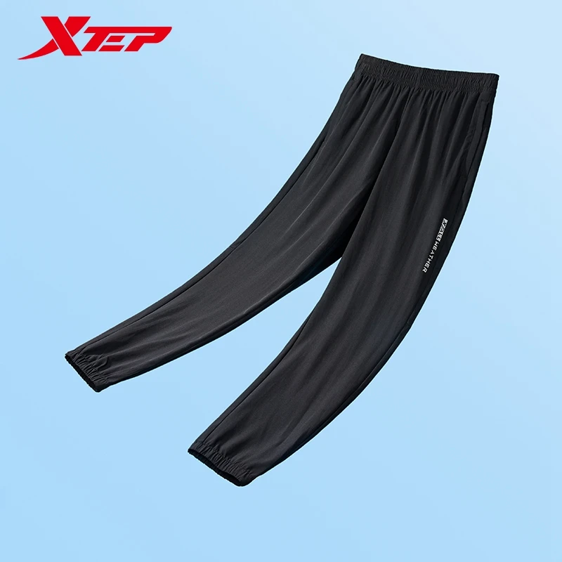 Xtep Trousers For Men 2024 Summer Sweat-Absorbing Pants Trendy Retro Fashion Quick-Drying Bottoms 876229980206