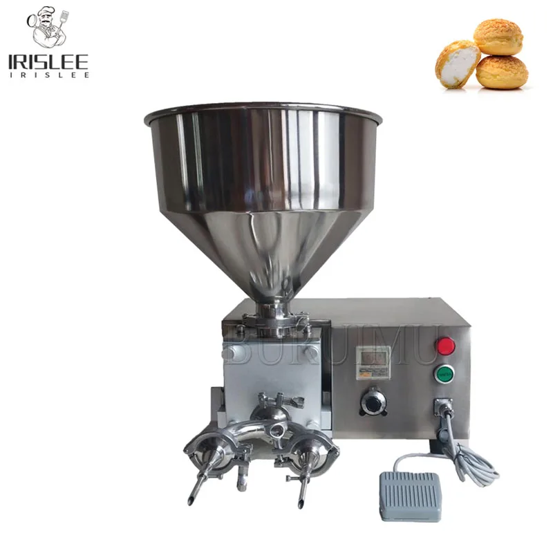 Commercial Automatic Bread Jam Donut Injecting Machine Jelly Cookie Cake Cream Filling Machine