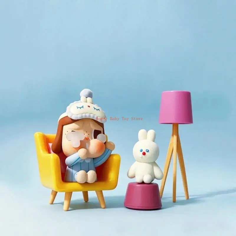 J0PF DESSERT DESSERD BEZ/BOCKRACK/Crib Reborns for Doll Accs Cos do gry futra