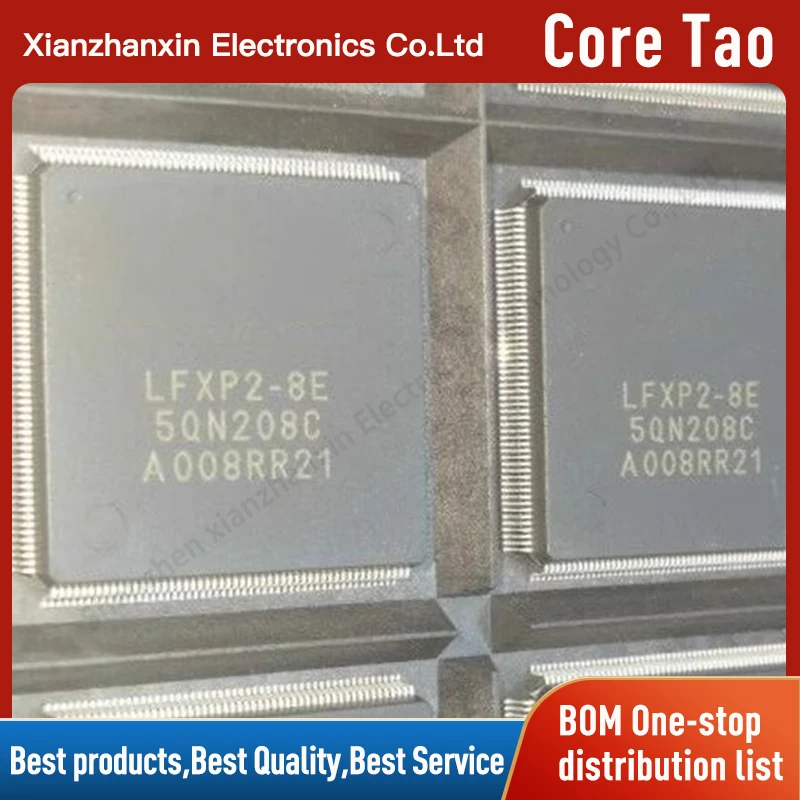 1PCS/LOT LFXP2-8E-5QN208C LFXP2-8E QFP208 Field programmable gate array IC chips in stock