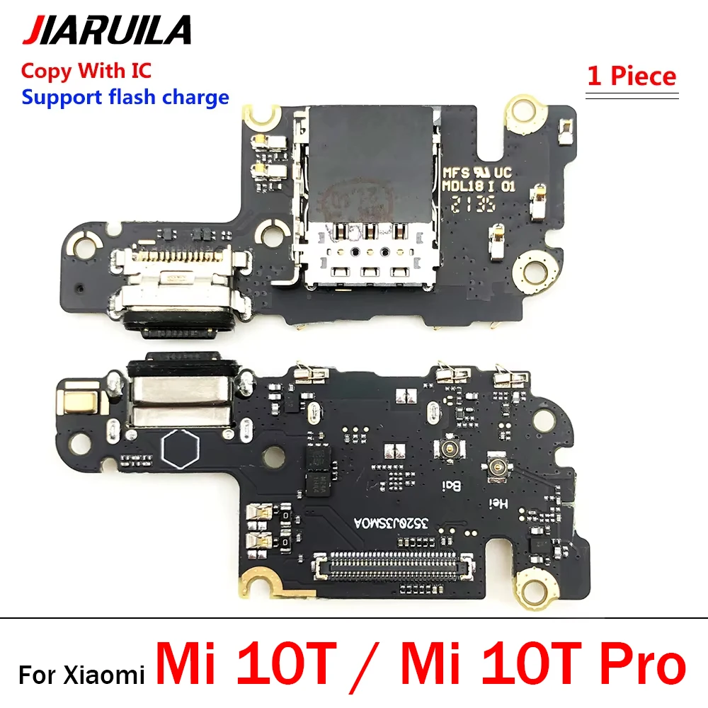 New USB Charging Port Dock Charger Plug Connector Board Flex Cable For Xiaomi Mi 10 10T 11 11T 12 12T 13 13T 14 Pro Lite image 3