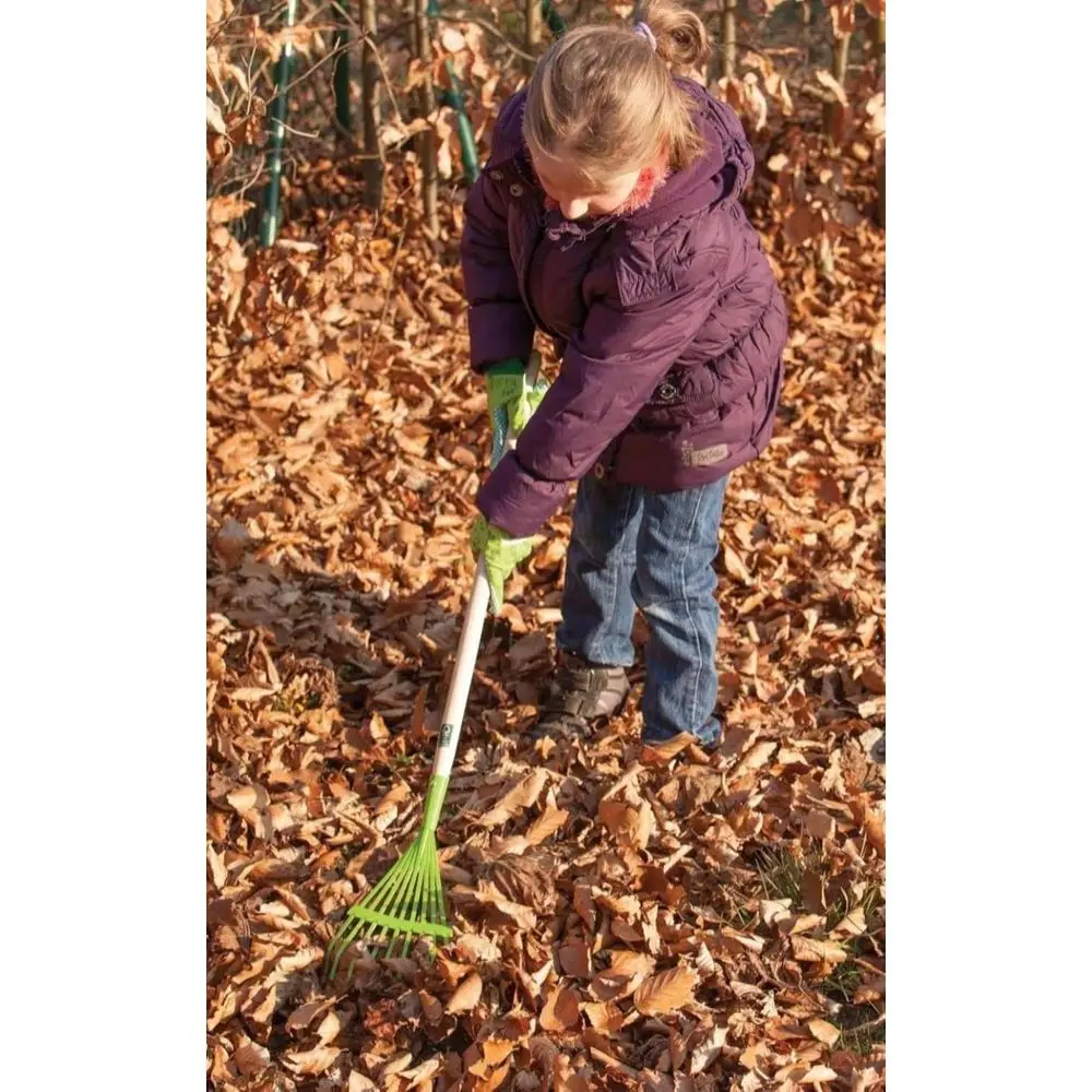 

Design USA KG101 Childrens Lawn Rake, Green