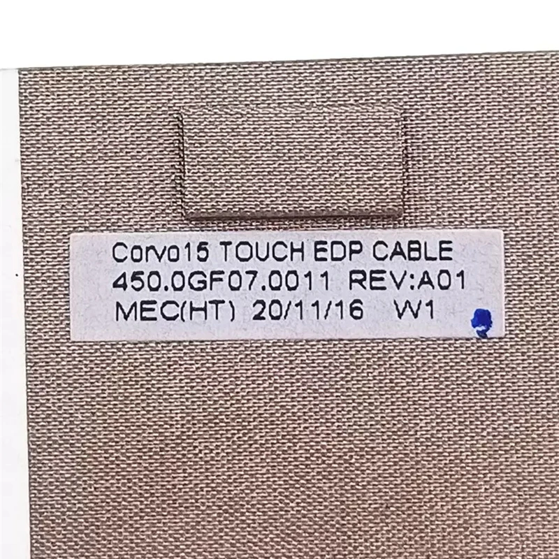 جديد حقيقي محمول LCD EDP كابل ل HP بافيليون x360 15-DQ 15-DQ0007NA Corvo15 اللمس 450.0GF07.0001 450.0GF07.0011