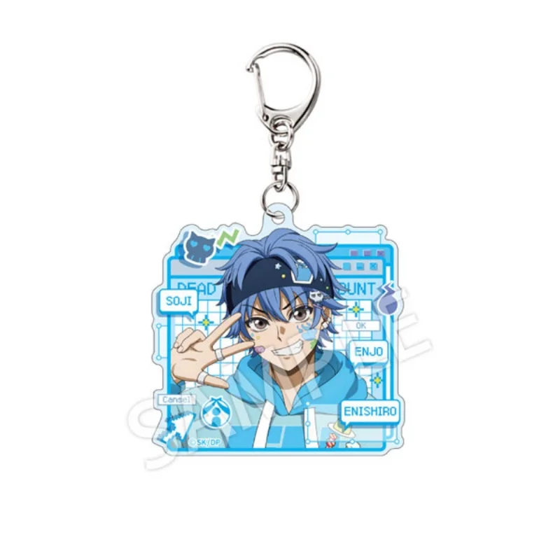 Dead Account 6CM ANIME Acrylic Figure Keychain Bag Charms Backpack Pendant Car Pendant Festival Factory Wholesale