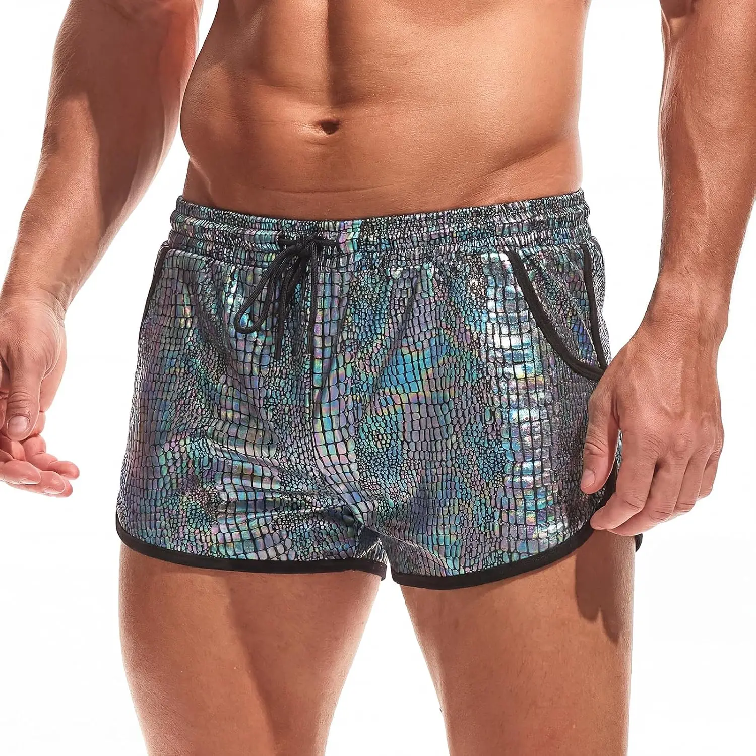 AIMPACT Men's 3 Inch Mesh Athletic Workout Running Shorts with Pockets